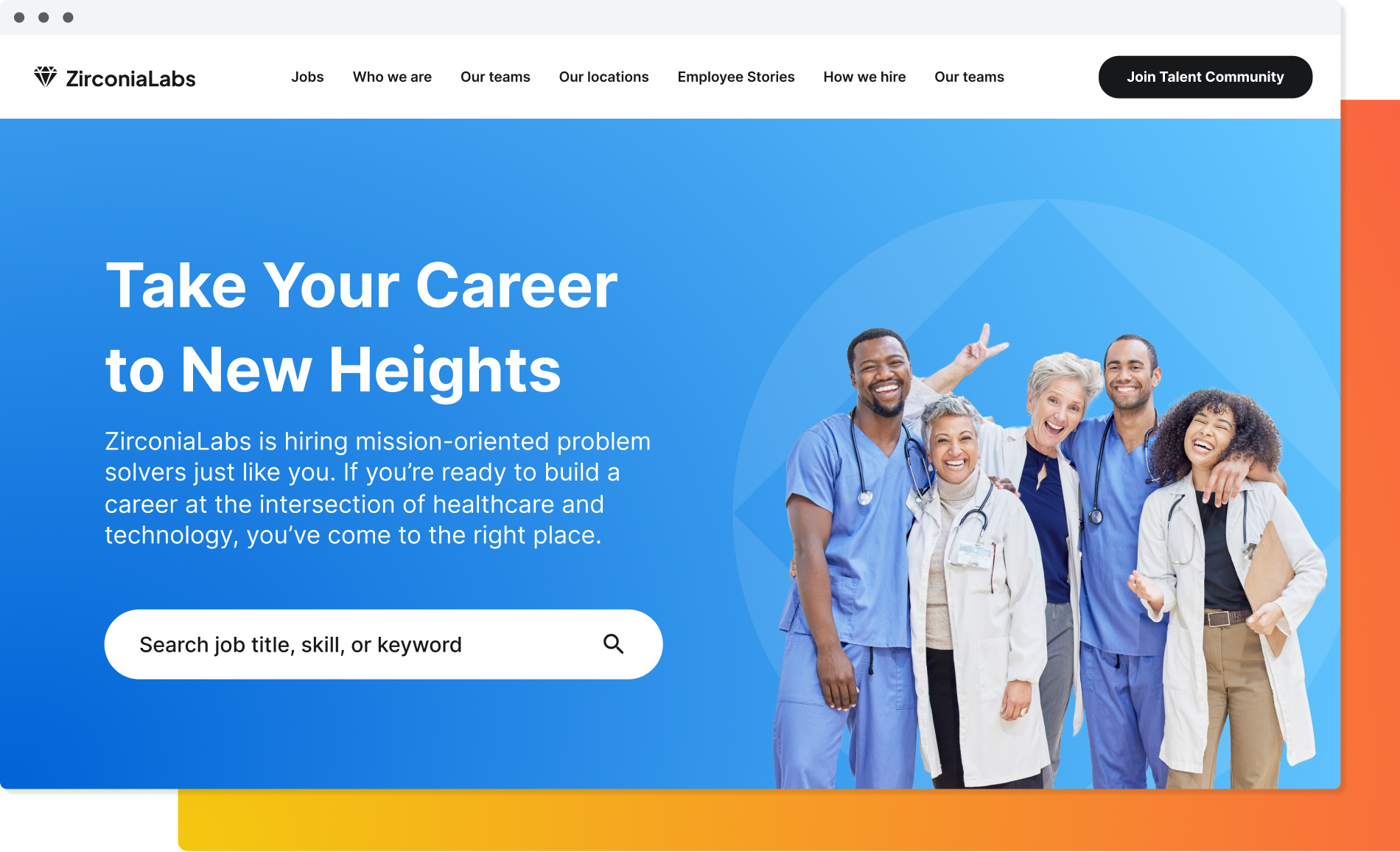 Career Site Announcement Banner Image