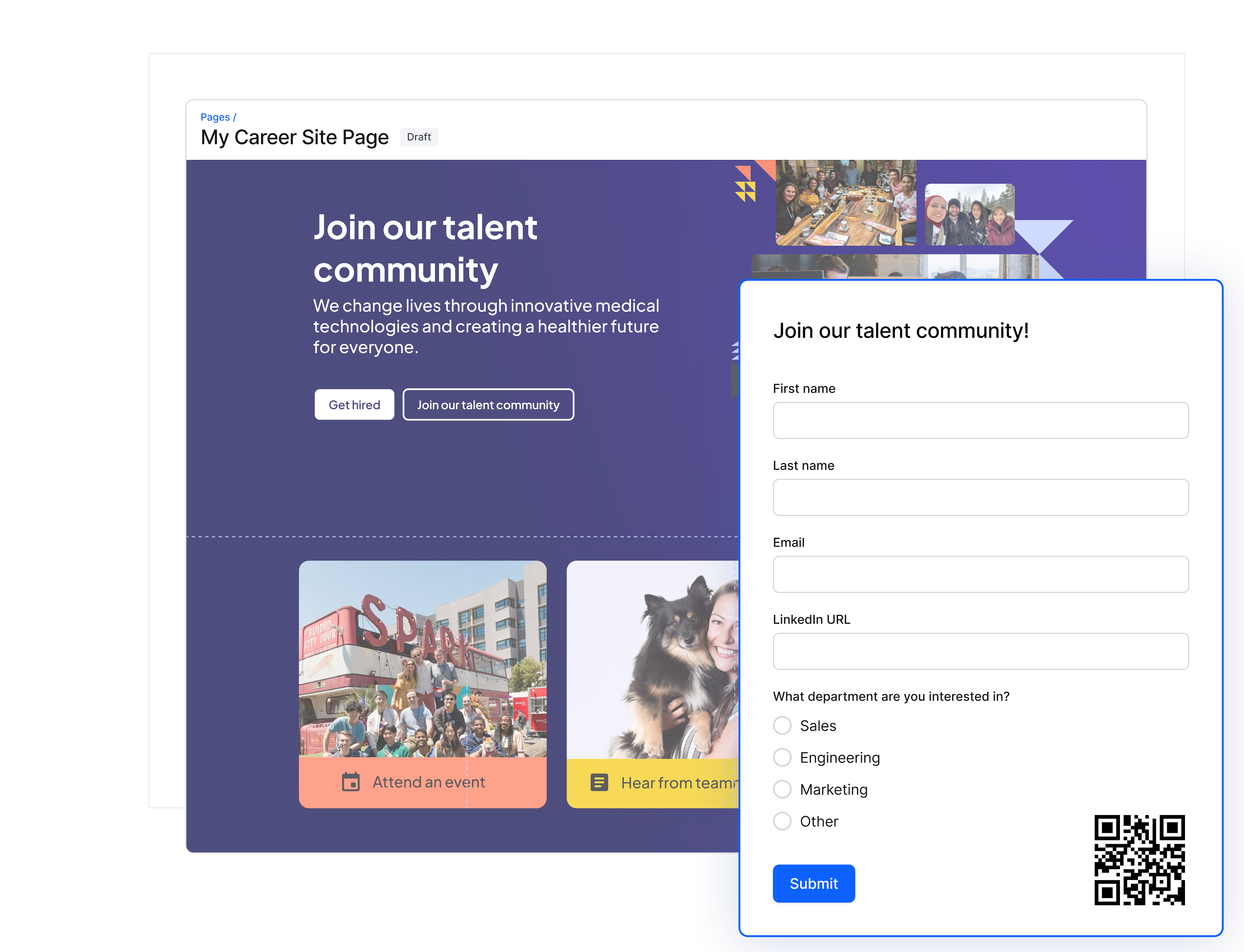 Career Sites + Talent Marketing