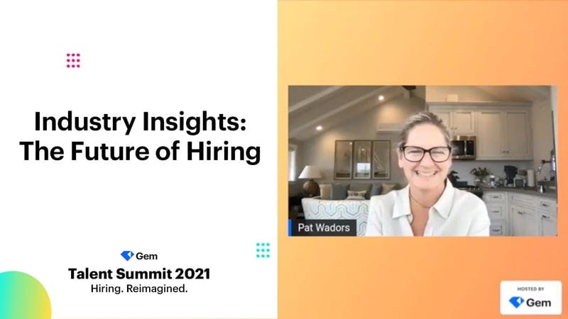 Industry insights: The future of hiring | Video Thumbnail