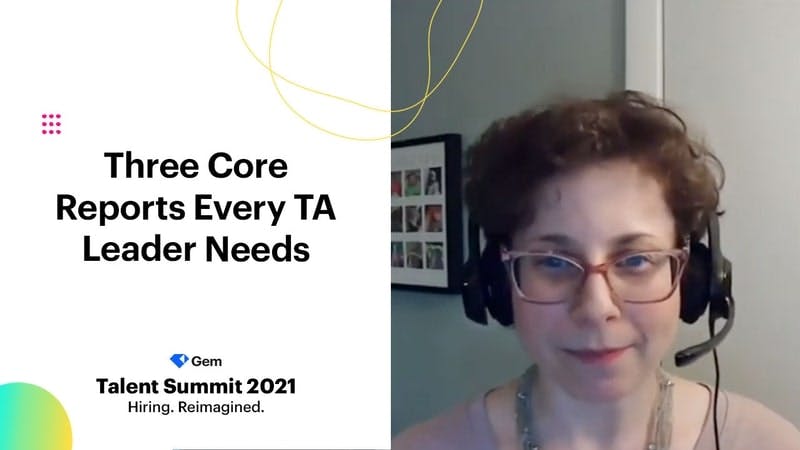 Three core reports every TA leader needs | Video Thumbnail