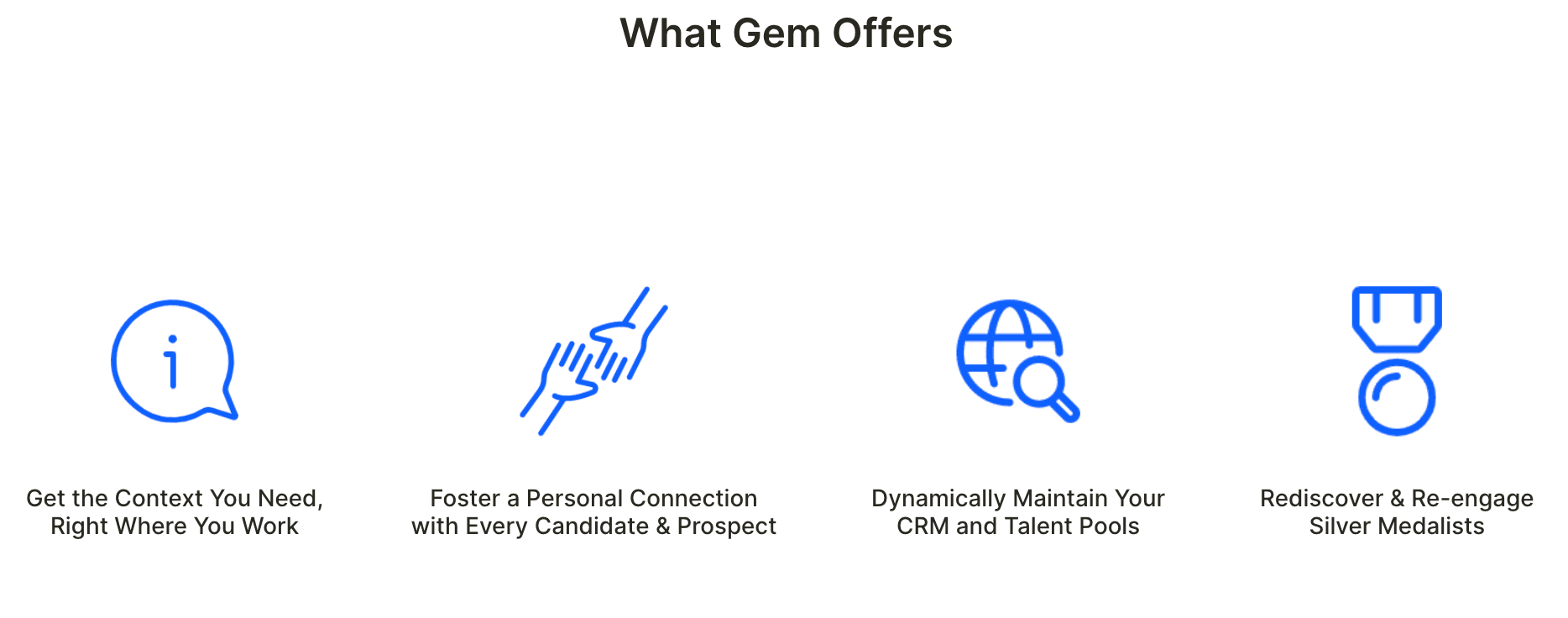 Gem benefits