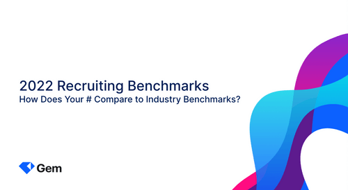 2022 recruiting benchmarks