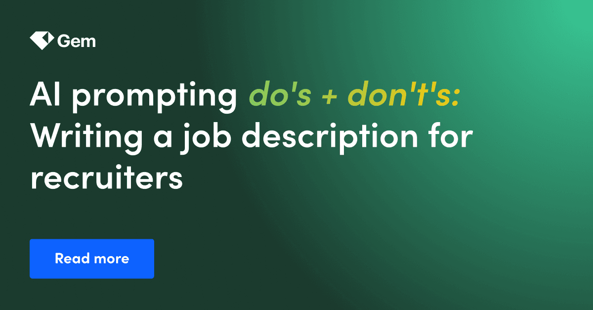 Blog – BP AI prompting do-s + don-t-s Writing a job description for recruiters