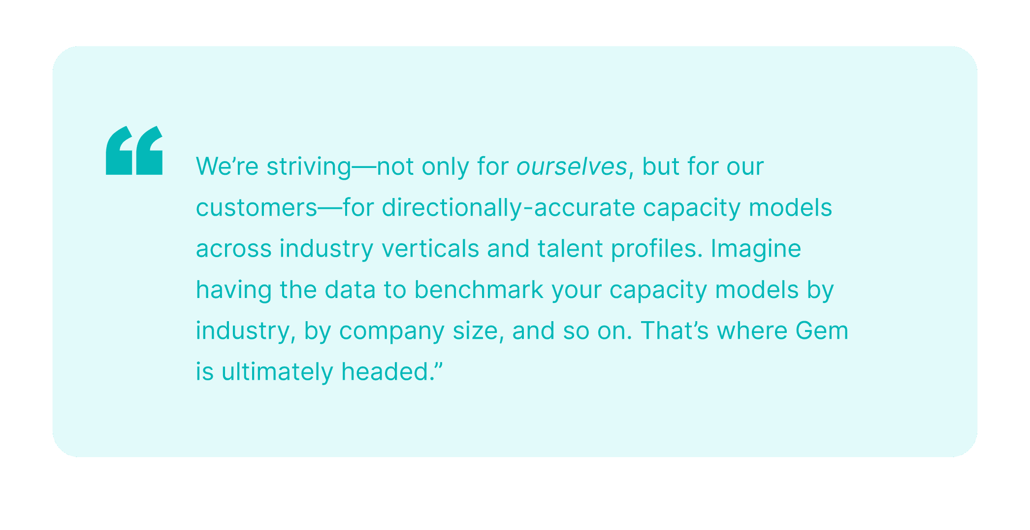 Recruiting capacity 4