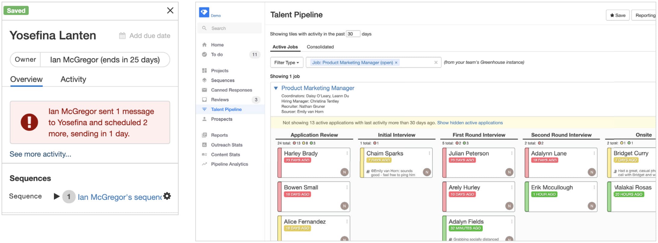 Talent Pipeline Candidate Management