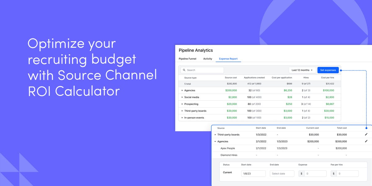 Optimize your recruiting budget with Source Channel ROI Calculator | Preview Image