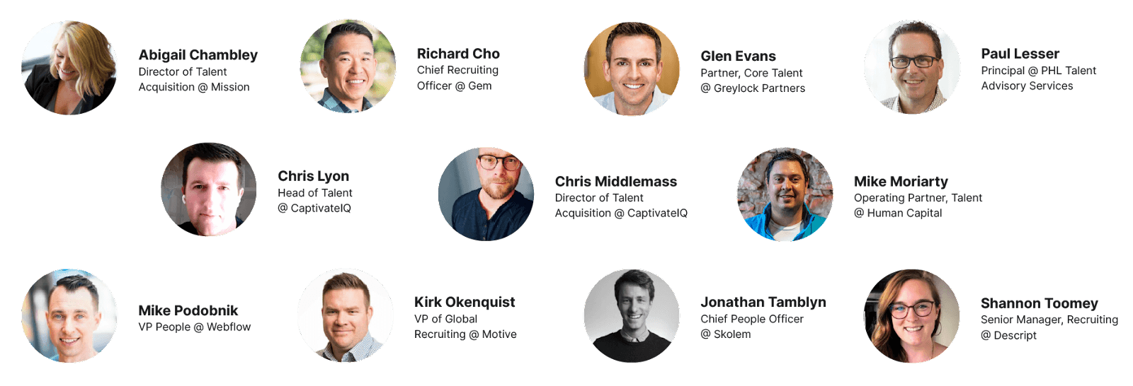 talent leaders hiring slowdowns