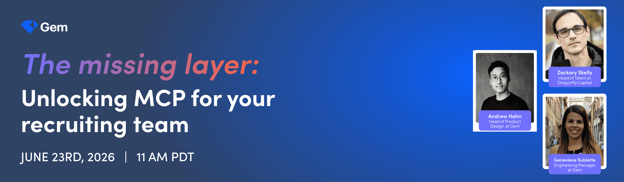 The missing layer: Unlocking MCP for your recruiting team