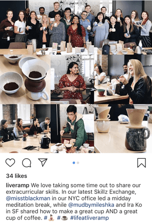 LiveRamp’s Instagram account 2