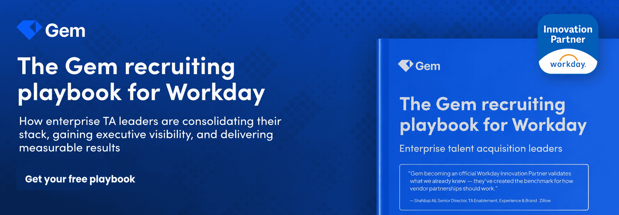 Recruiting Playbook for Workday - LP banner