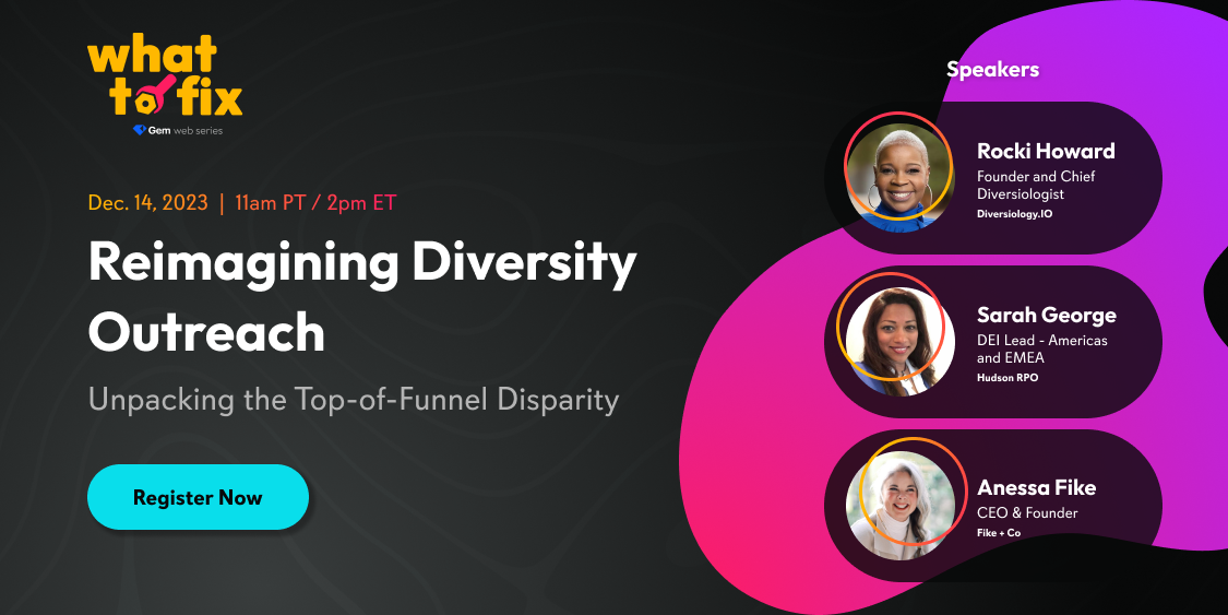 WTF in Recruiting - Reimagining Diversity Outreach: Unpacking the Top-of-Funnel Disparity | Resource Preview Image