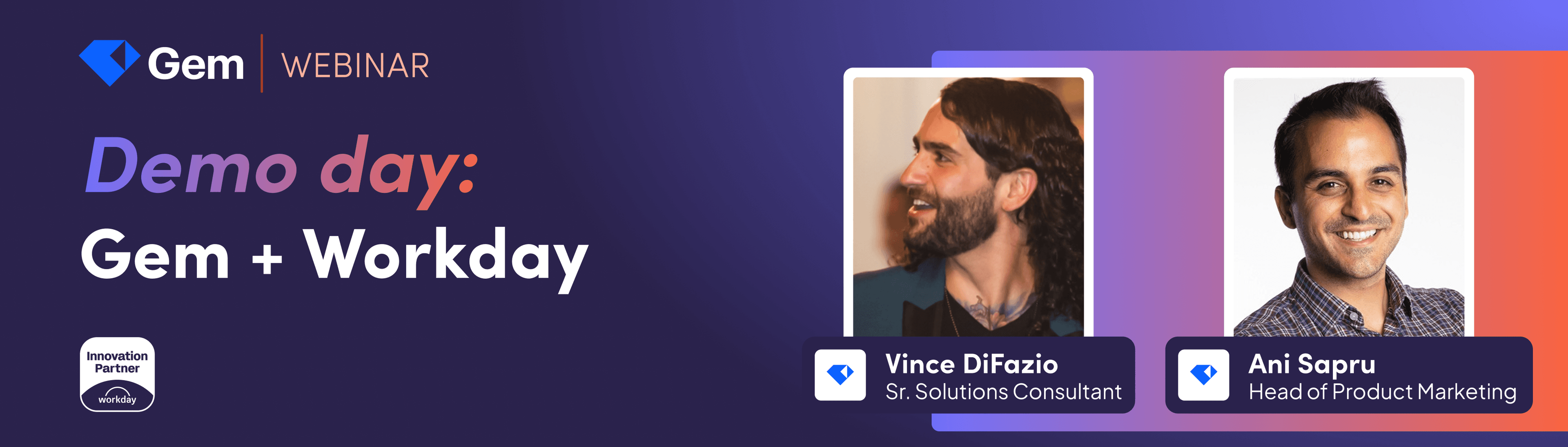 Demo day: Gem + Workday