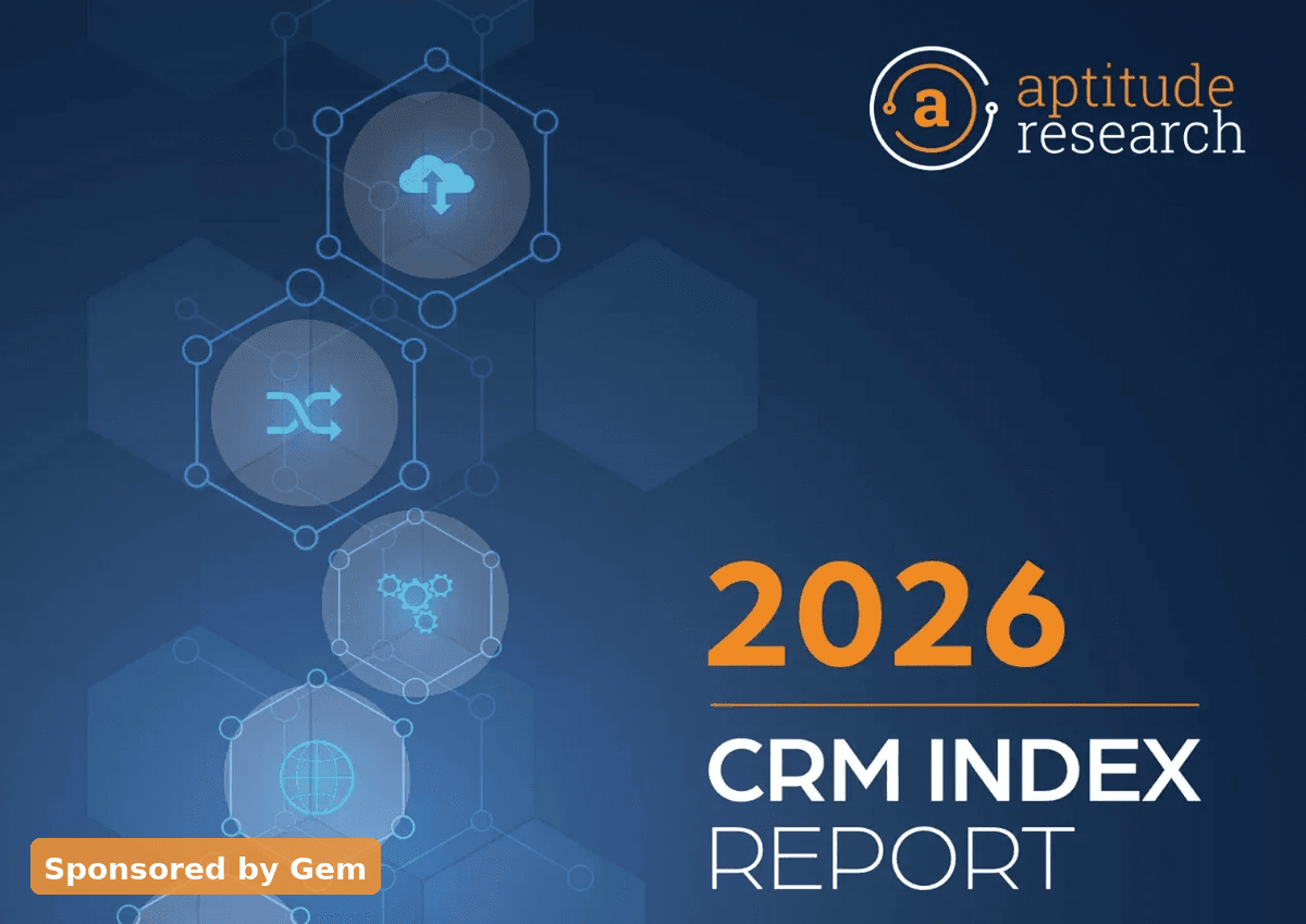 Aptitude Research 2026 CRM Index Report | Hero Image