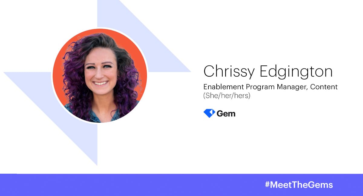Chrissy Edgington Gem