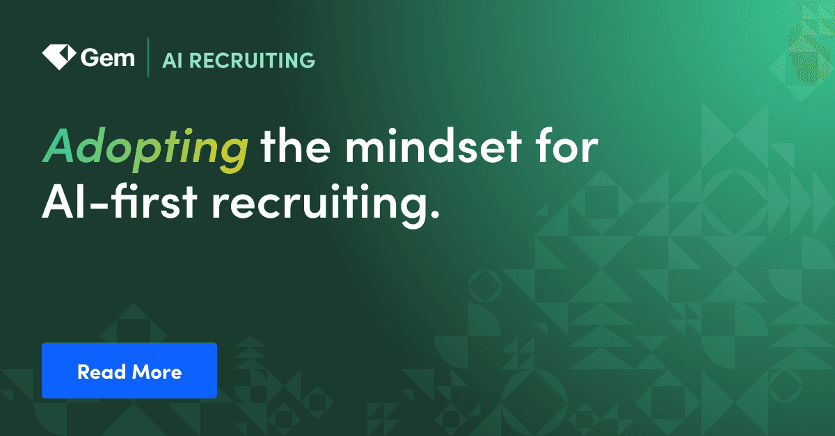 Blog preview – Adopting the mindset for AI-first recruiting