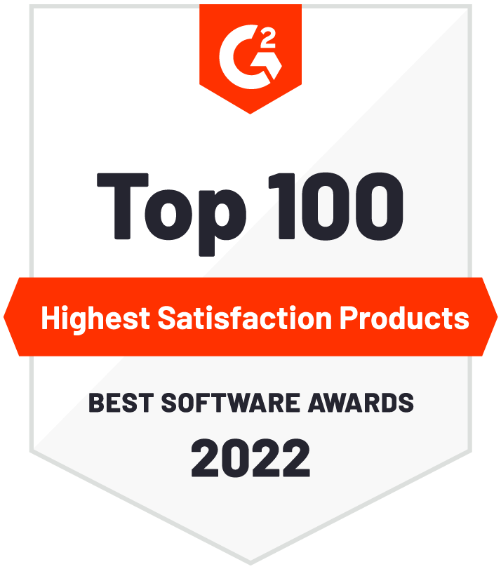 G2 Highest Satisfaction Products 2022