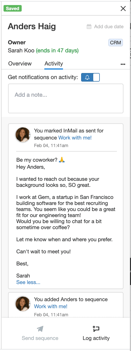 The Gem Feature You-ve Been Waiting For- InMail Auto-Logging (5)