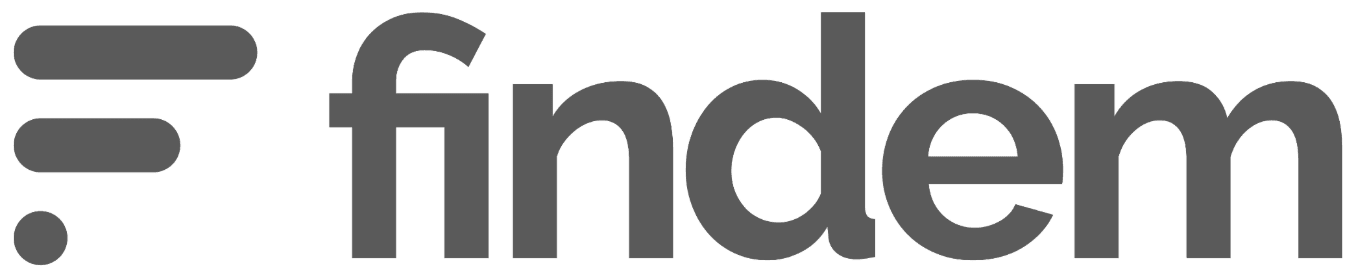 Findem Grey Logo | Logo