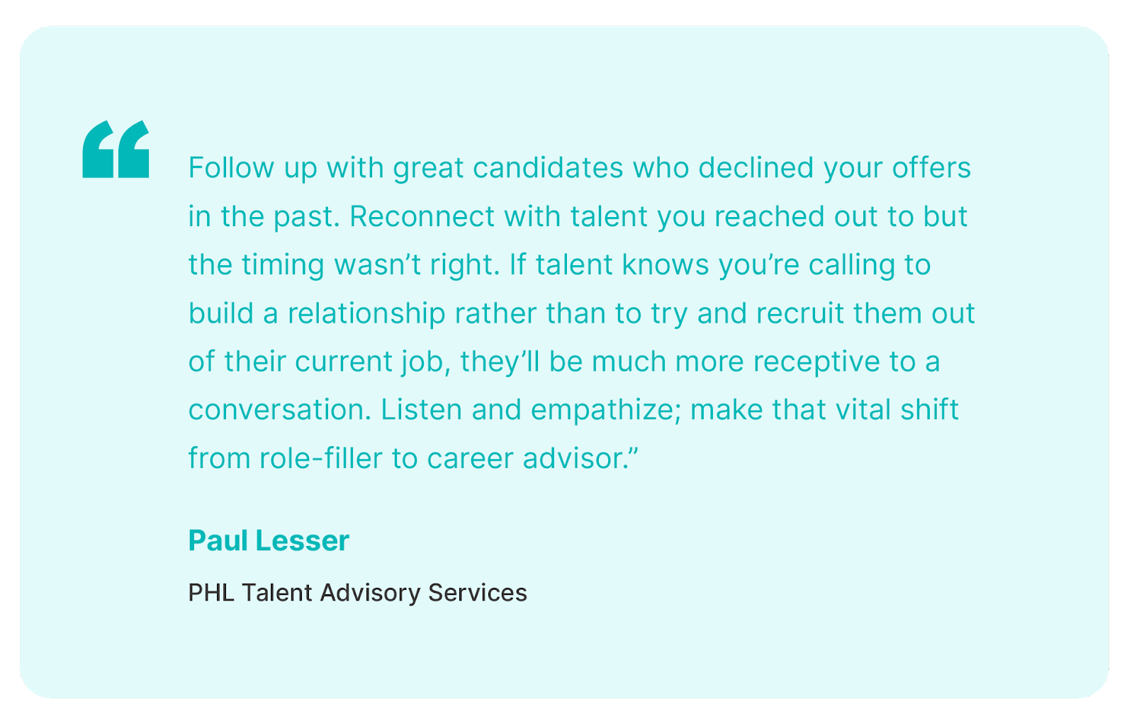 hiring slowdowns follow up with candidates
