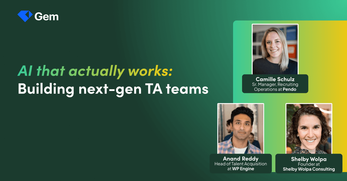 AI that actually works: Building next-gen TA teams