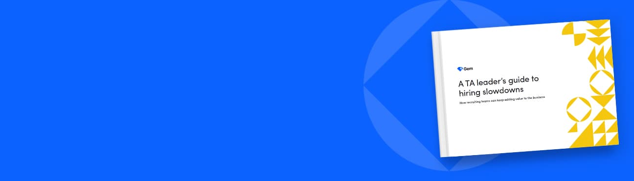 TA leader's guide to hiring slowdowns - LP Banner | Image